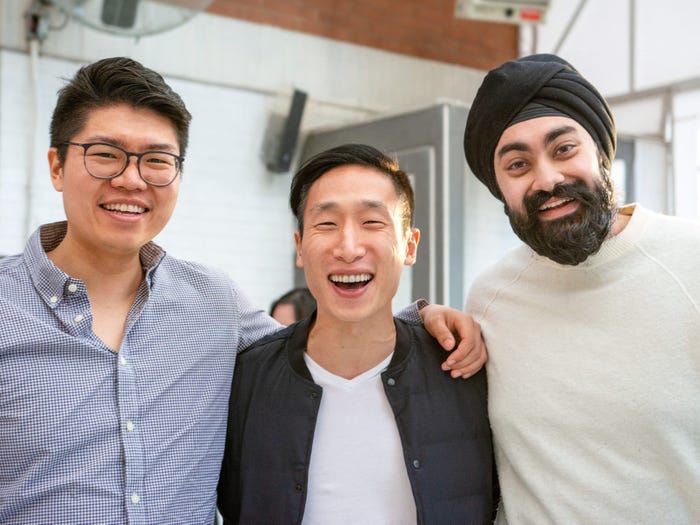 Wiley Zhang (COO), Jerel Ho (CSO), Raunak Nirmal (CEO)
