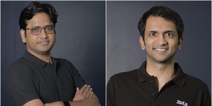 Zeta founders Ramki Gaddipati (CTO) and Bhavin Turakhia (CEO)