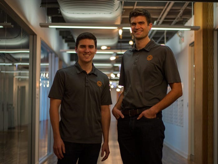 Gearflow CMO and co-founder Ben Preston and CEO and co-founder Luke Powers.