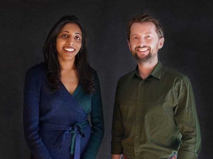 Moonshot cofounders Vidhya Ramalingam and Ross Frenett