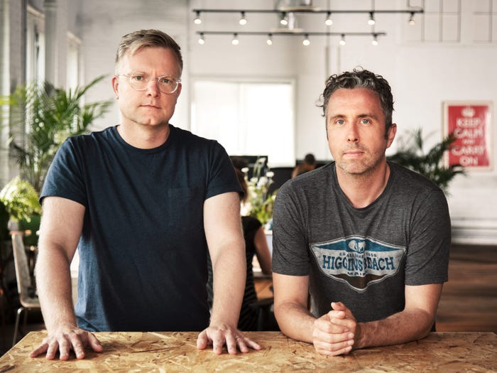 Hopper co-founders Joost Ouwerkerk and Frederic Lalonde