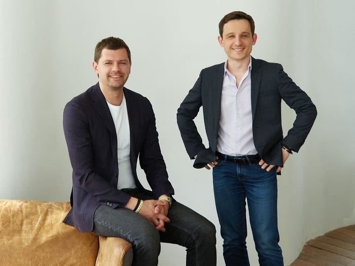 Accel Club cofounders Max Firsov and Nick Tuzenko.