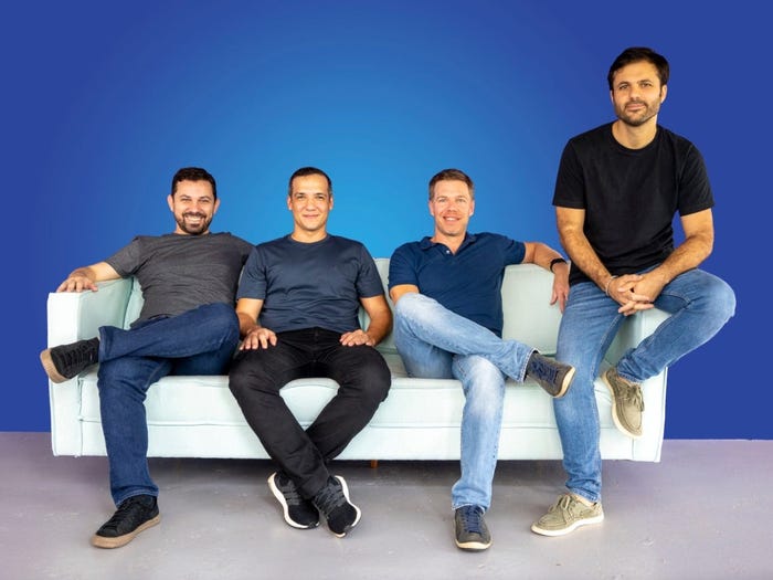 Kamino cofounders Gut Fragoso, Rodrigo Perenha, Benjamin Gleason, and Gonzalo Parejo