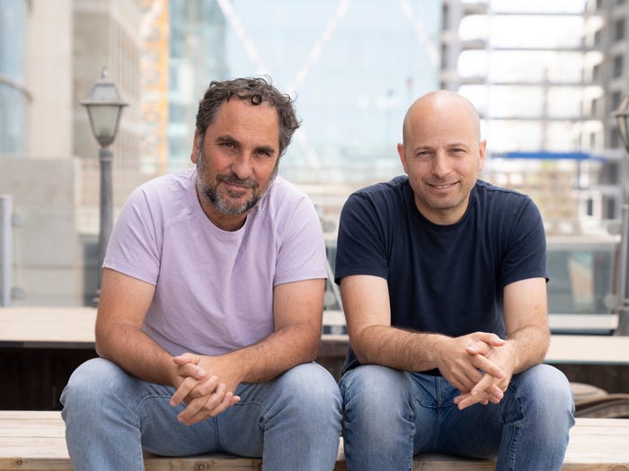 Irad Eichler, left, and Dan Landa, co-founders of Circles