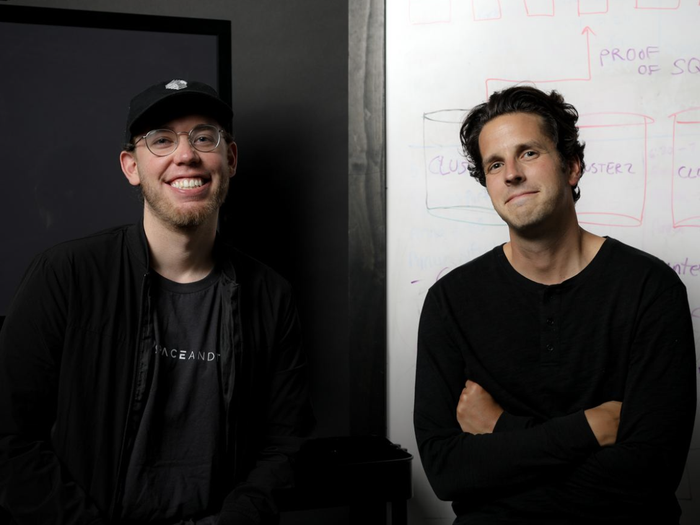 Space and Time cofounders Scott Dykstra and Nate Holiday